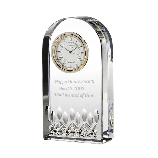 Waterford Crystal Clock Etsy