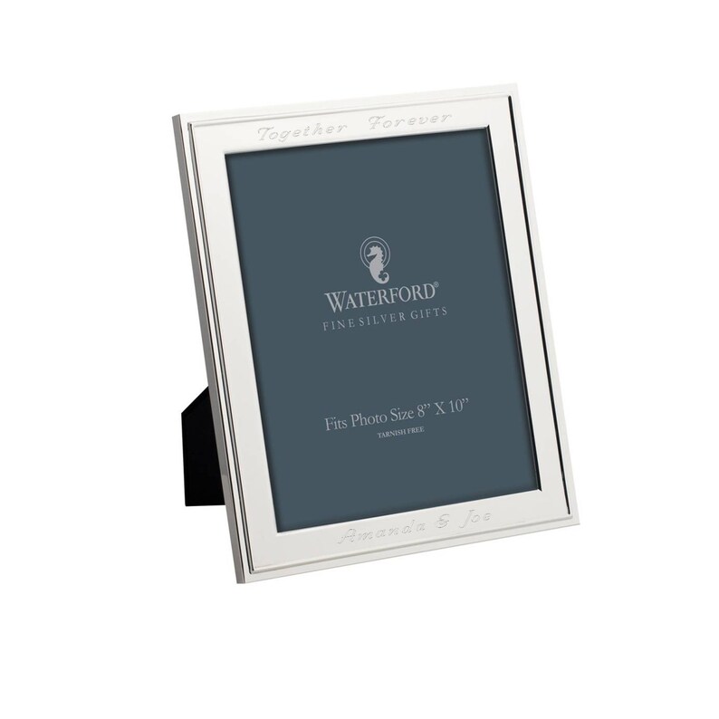 Waterford Classic Personalized 8x10 Picture Frame Custom Etsy