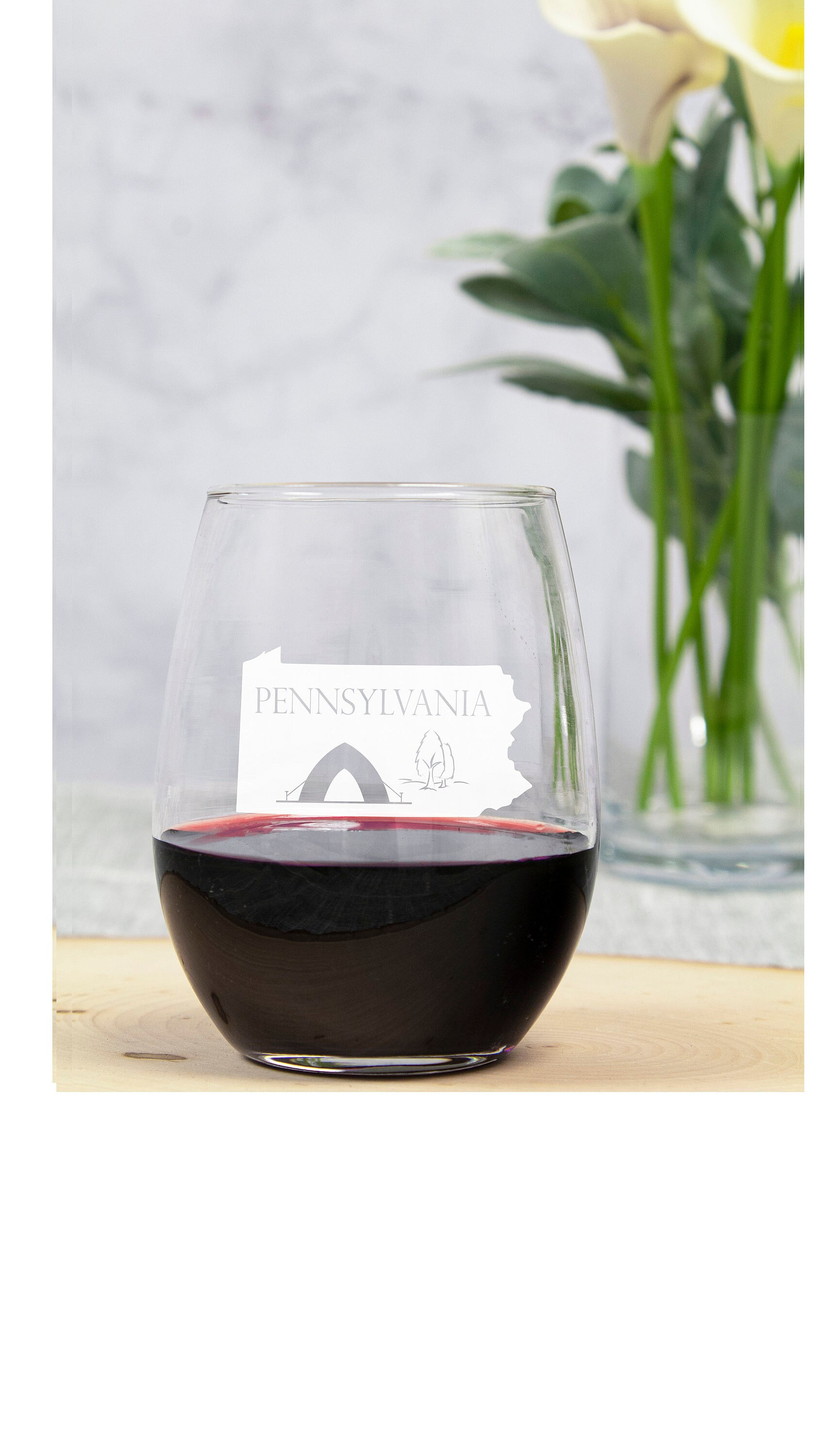 Penn State Wine Glass - Etsy