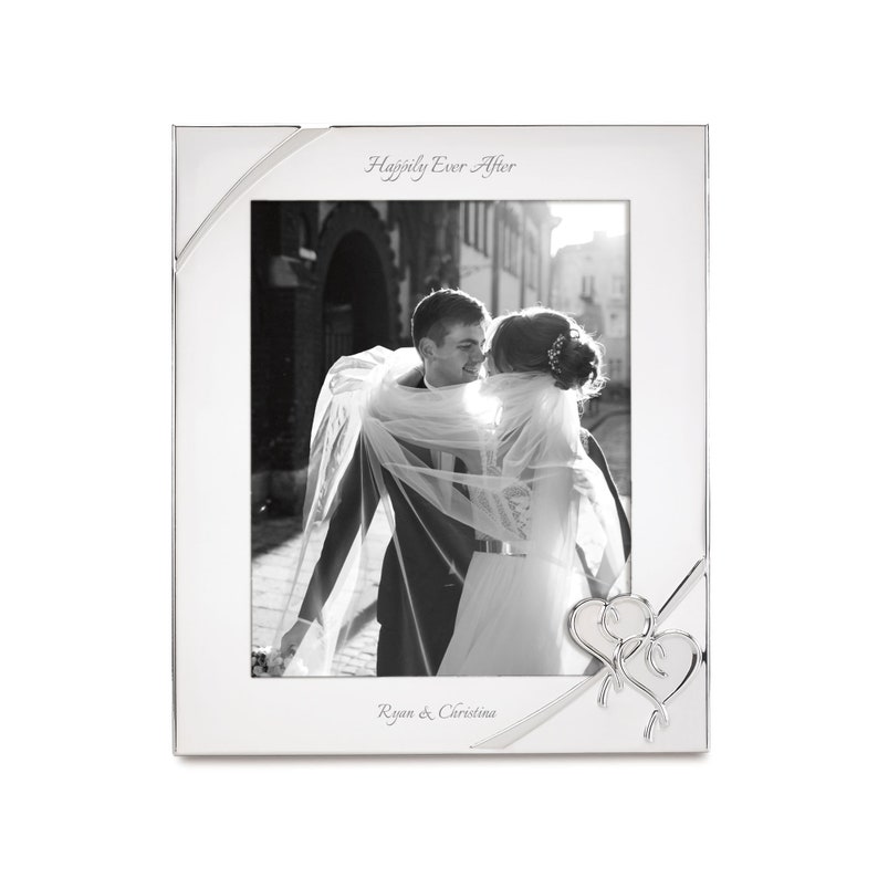 Lenox True Love Personalized 8x10 Picture Frame Custom Etsy