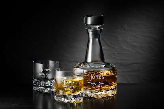 Orrefors — a legit Swedish crystal brand — engraved personally, turning a luxury decanter set into a heirloom-grade gift with 111 people already loving it.