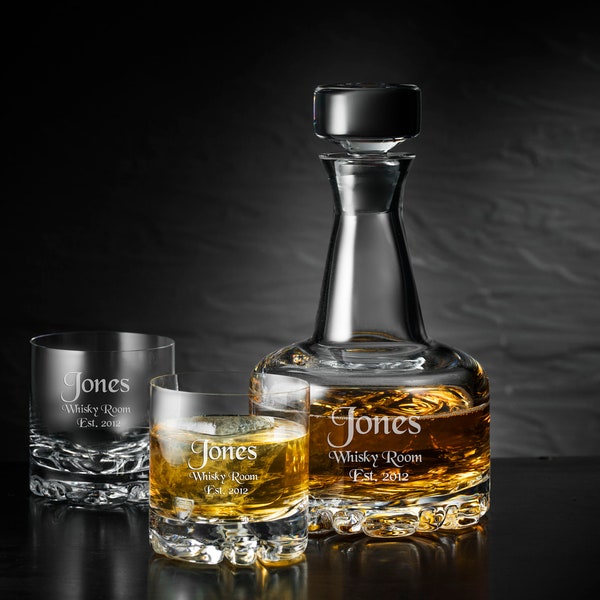 Personalized Glasses Set of Two Etsy