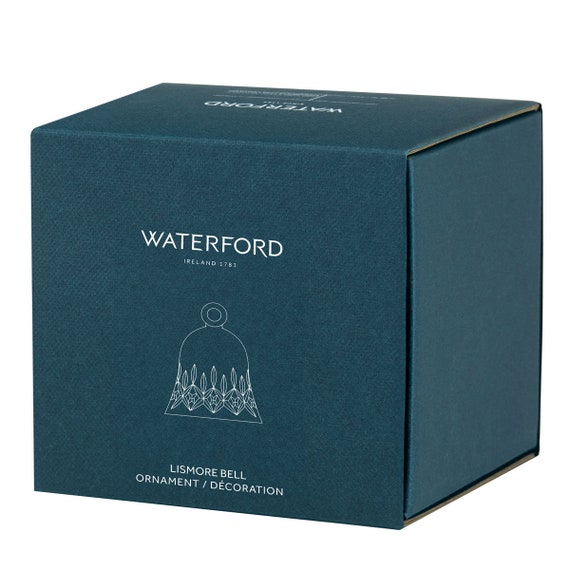 Waterford Personalized 2023 Edition Lismore Bell Ornament, Custom Engraved Crystal Bell Ornament For Christmas Tree, Holiday Decoration. LifetimeEngraving.