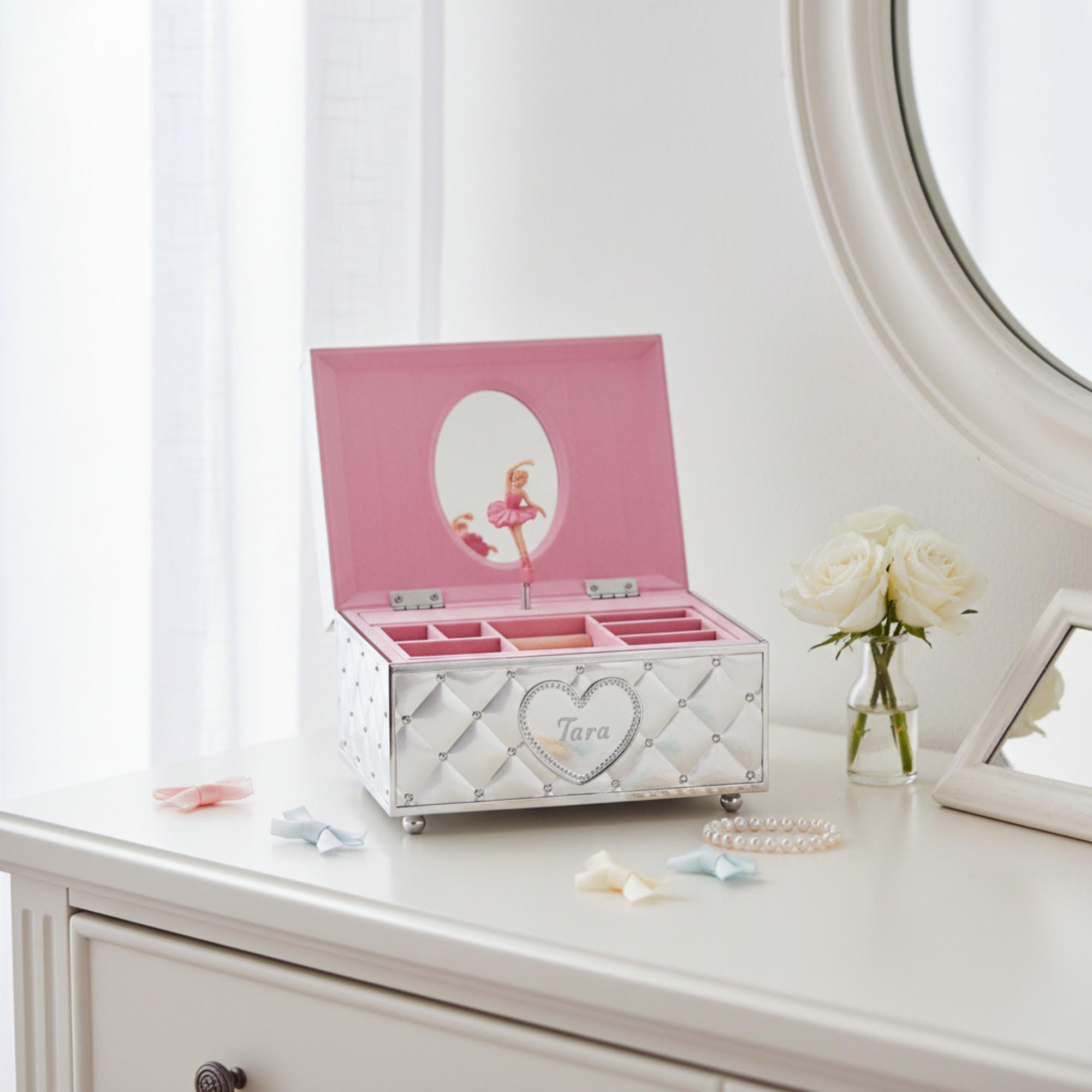 Lenox Personalized Childhood Memories Musical Ballerina Jewelry