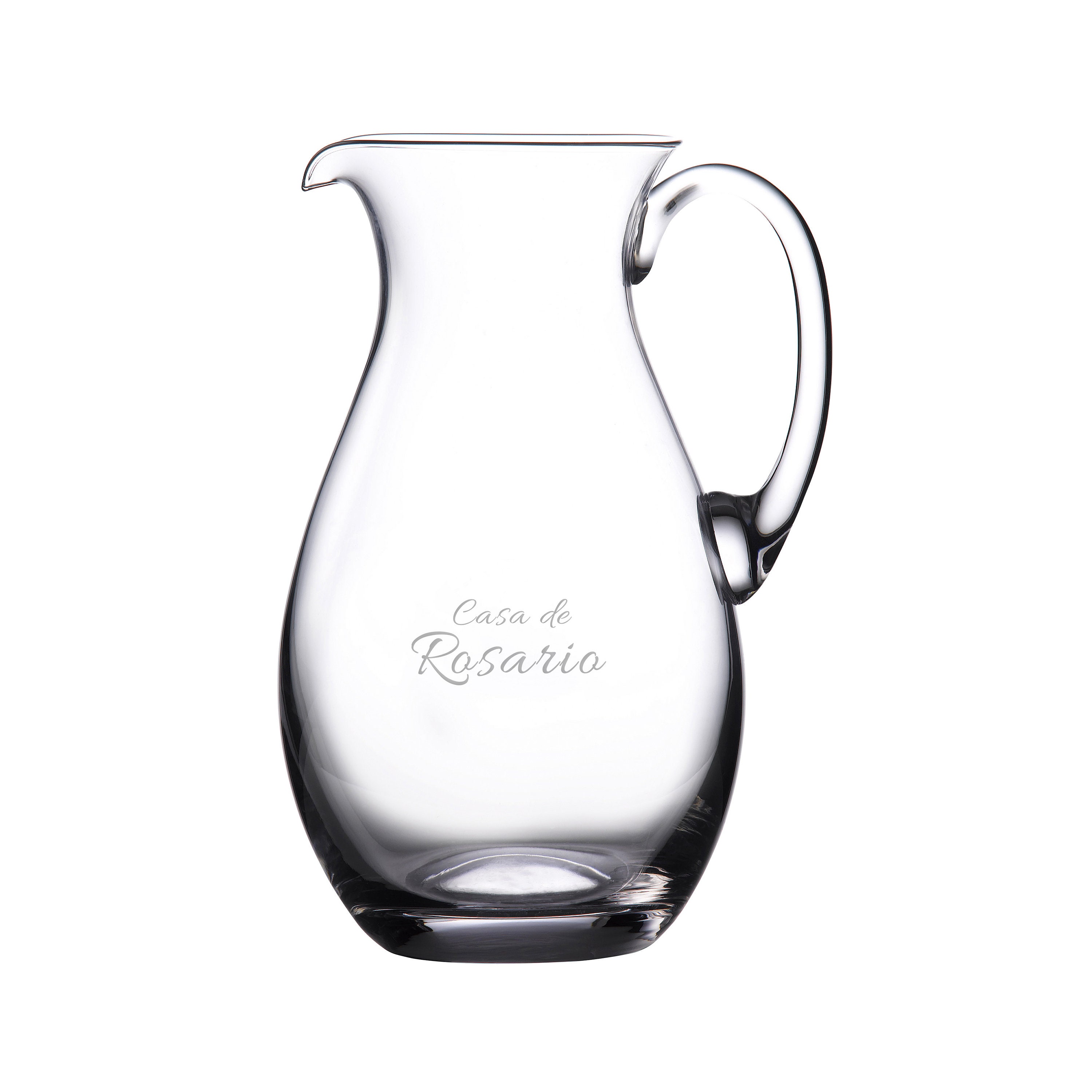 Etched 2 Qt. Acrylic Pitcher – The Monogrammed Home