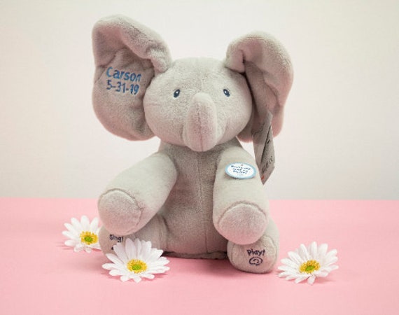 gund stuffed singing elephant