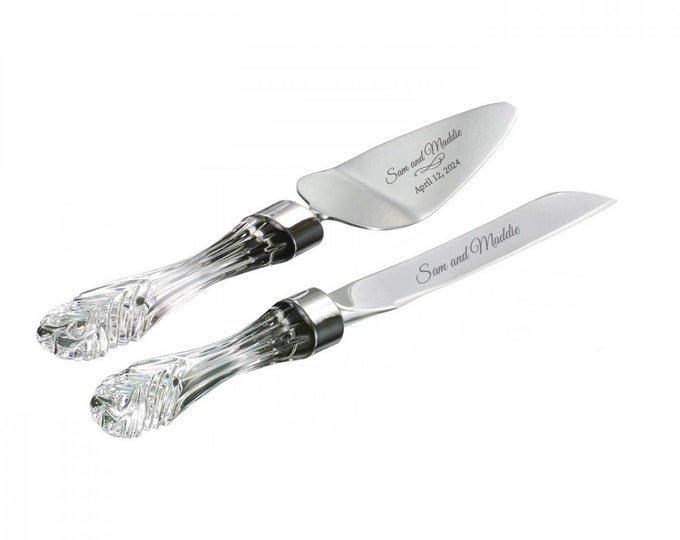 Waterford Lismore Cake Knife Server Lismore Made in Ireland Etsy