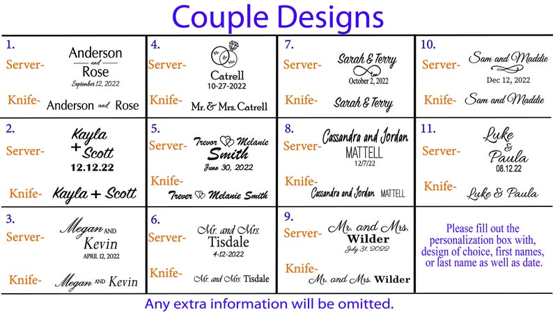 Wedding Cake Cutting Set Design Sheet