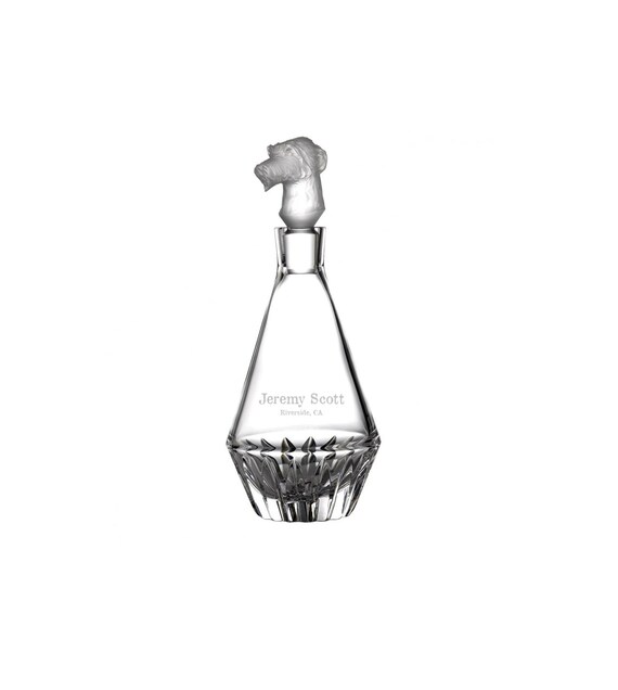 Waterford Irish Dogs Madra Wolfhound Personalized Crystal Etsy