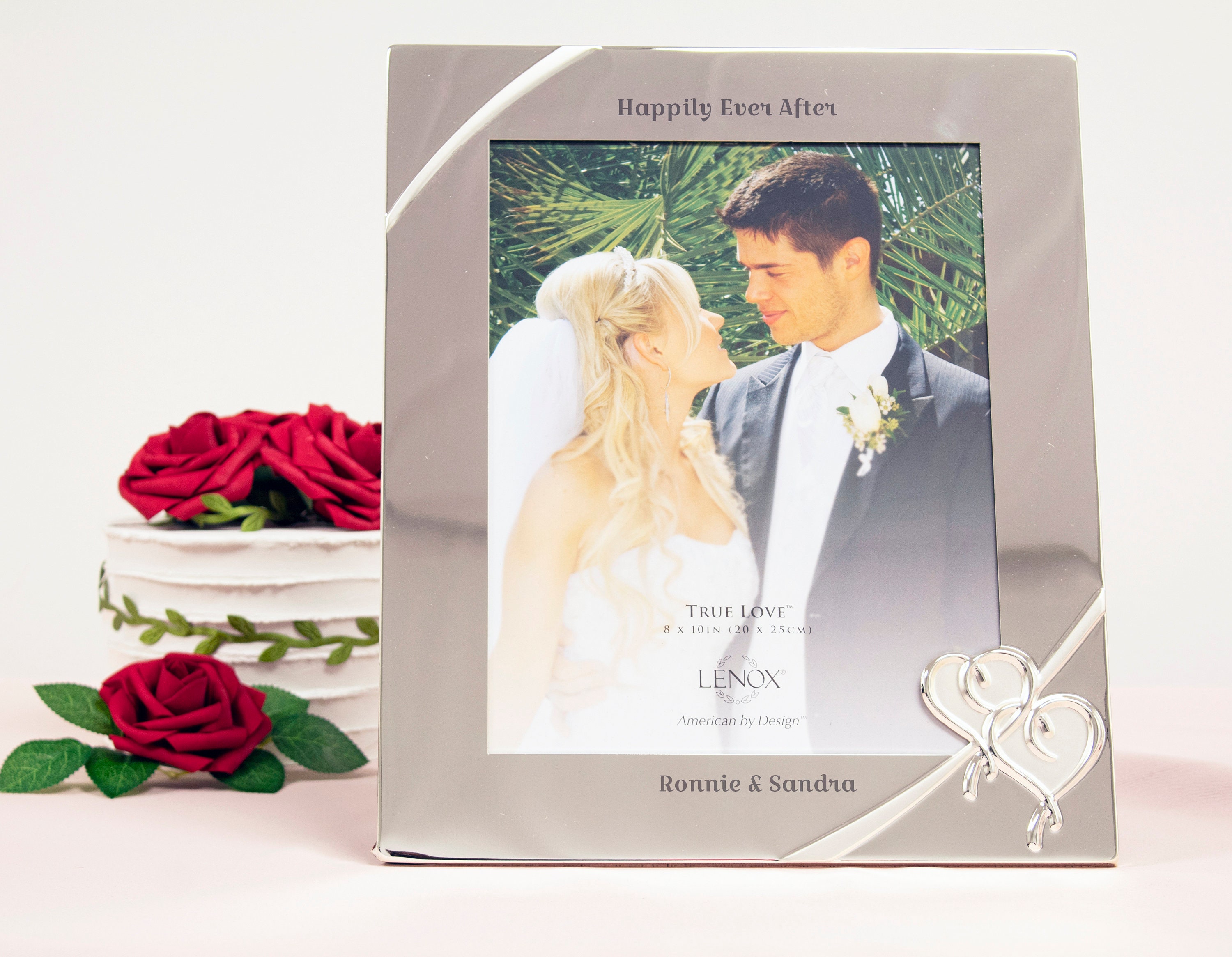 Lenox True Love Personalized 8x10 Picture Frame / Custom Etsy
