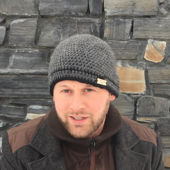 mens beanie hat crochet pattern