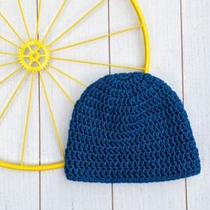 Quick and Easy Beanie Crochet Pattern for Men image 5