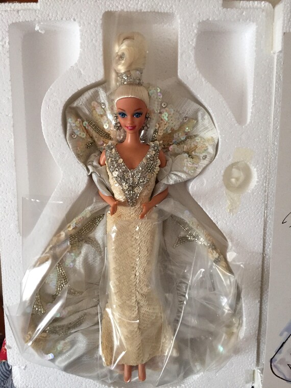 bob mackie platinum barbie