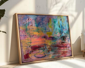 Sands Of Motion Abstract Landscape Canvas Photo Inspiration