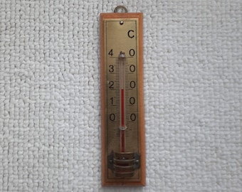Antique Thermometer Celsius Scale Ornate Thermometer Vintage Home Decor French Vintage Thermometer