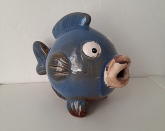 Vintage ceramic Nemo fish figure by SHUDEHILL