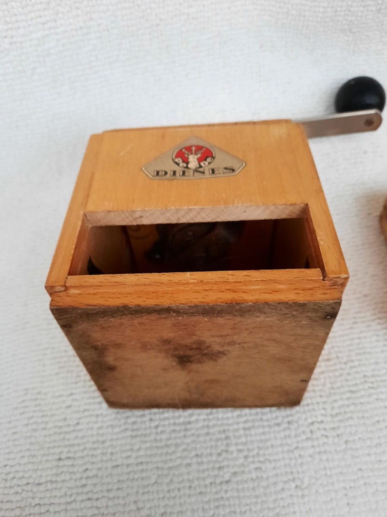 Vintage Dienes Coffee Grinder Antique Retro Made in Germany