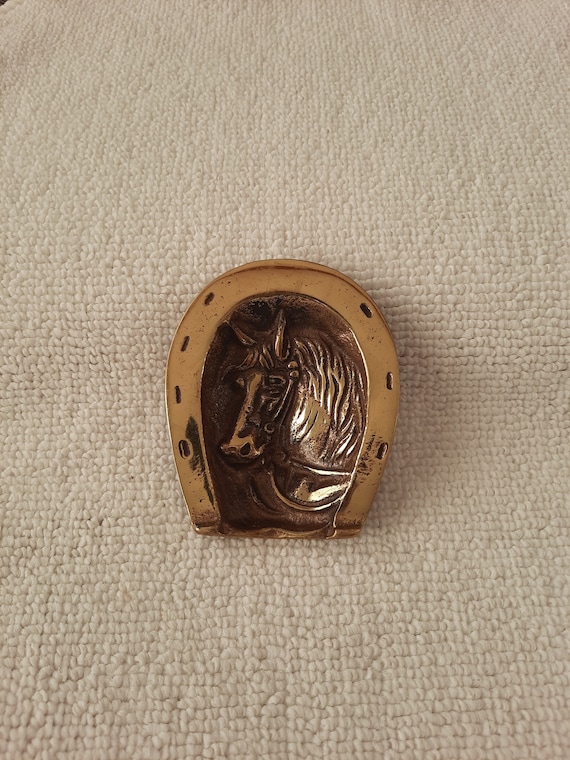 Vintage Brass Ashtray Horse Riders Ornaments - Etsy