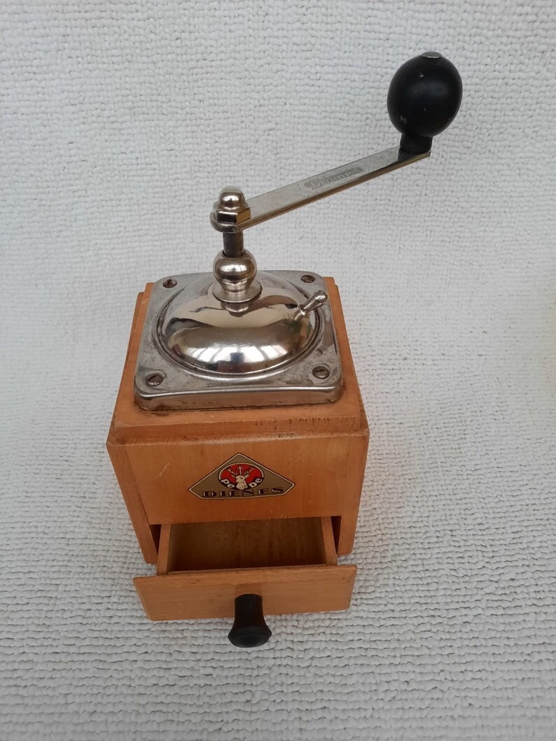Vintage Dienes Coffee Grinder Antique Retro Made in Germany
