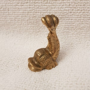 Vintage brass Fish / Brass Fish figurine