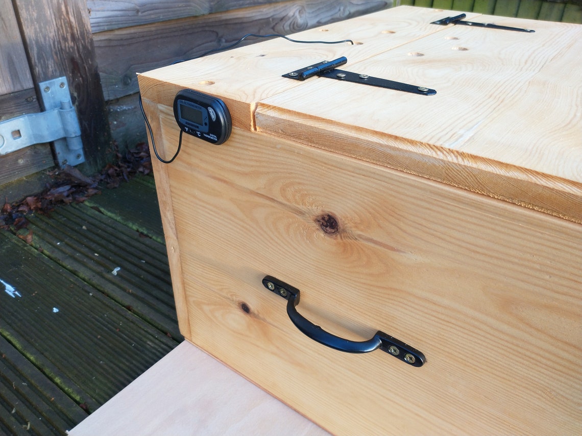 Large Tortoise Hibernation Box With Digital Thermometer Etsy UK