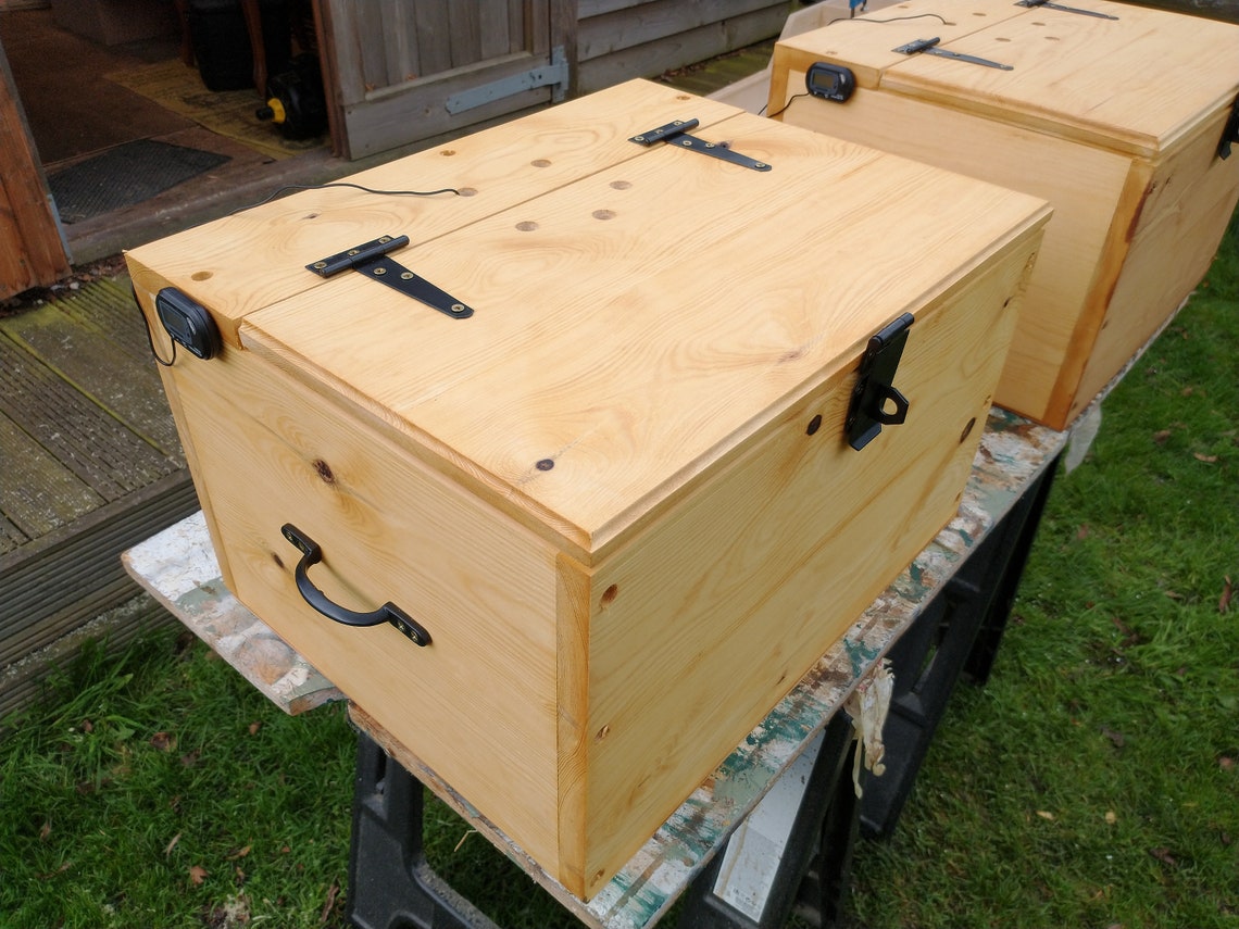 Large Tortoise Hibernation Box With Digital Thermometer Etsy UK