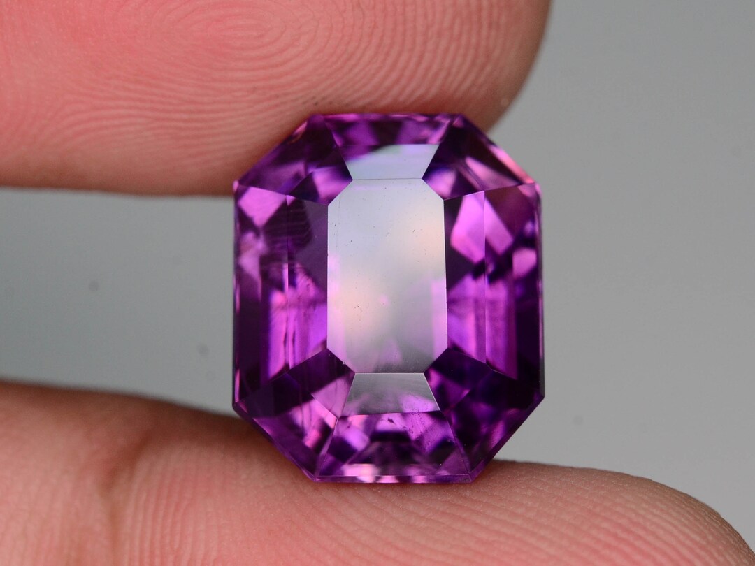 AAA Cut & Color 10.80 Ct Untreated Amethyst Dimensions 14.30 X - Etsy