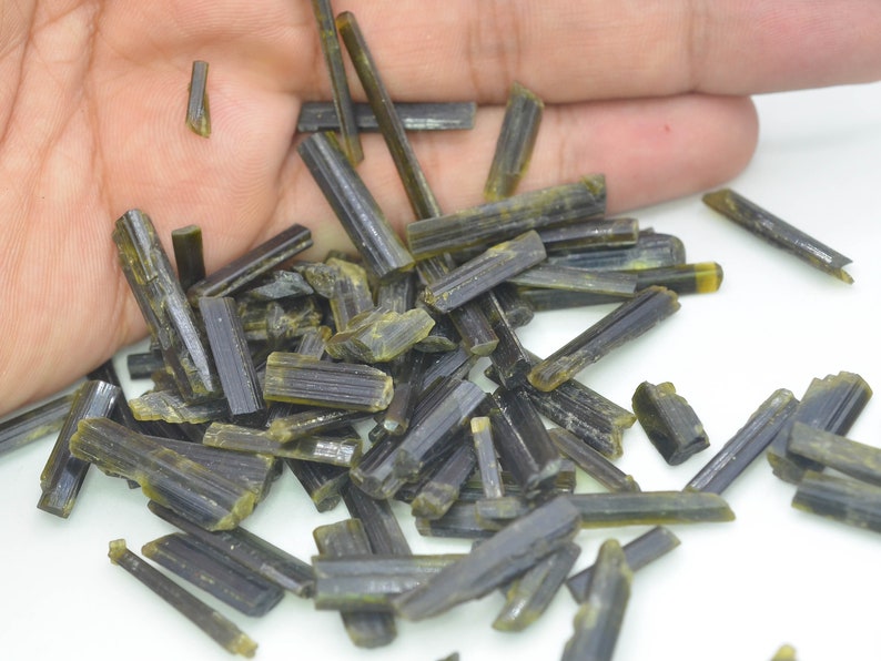 50.12 Gram Undamaged Rare Epidote Crystals Lot