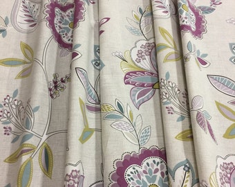 Cotton Curtains Cafe Curtains Kitchen Valance Curtains Panels Grey Purple Custom Curtains Living Room Curtains