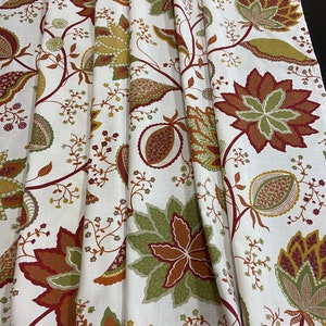 Cafe Curtain Kitchen Valance Curtain Panel Plants On White Scandinavian Design Rod Pocket