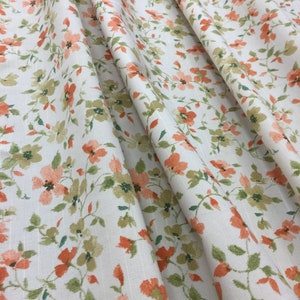 Cotton Curtain Cafe Curtain Kitchen Curtain Window Valance Small Flower Curtain Panel