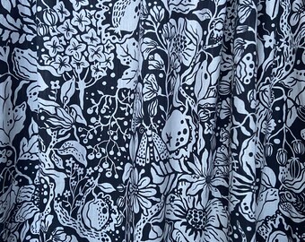 Cafe Curtains Kitchen Valance Plants on dark grey Curtains Panels Rod Pocket Curtains Cotton Window Treatment