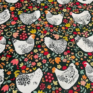 50x40cm im Café Café Küchenvorhang Stange Taschenvorhang Küken Muster Vorhang Paneele Fensterbehandlung Türvorhang