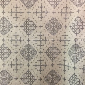 Pannello per tende tascabile per asta per tende in lino Tessuto in lino grigio naturale Dimensioni personalizzate