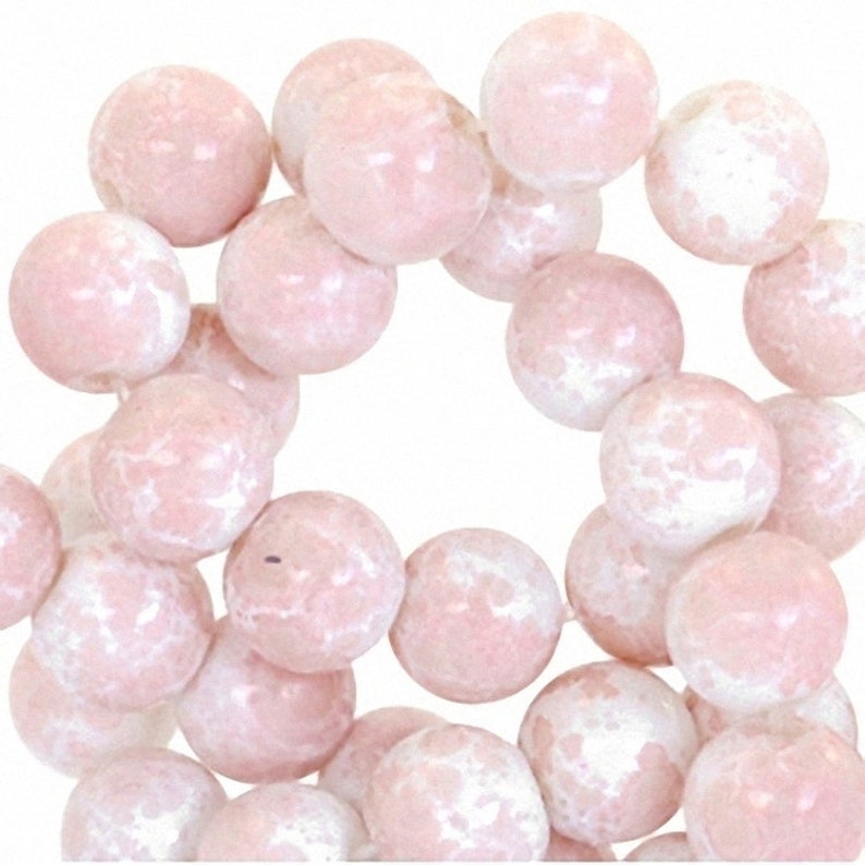 6mm Glass Beads 60 Pcs. Round Beads Beading Supplies for Etsy