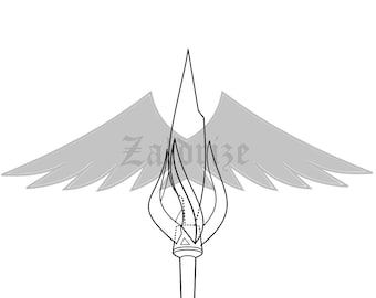 World of Warcraft - Jaina Proudmoore - Battle for Azeroth - Staff - Blueprint - PDF