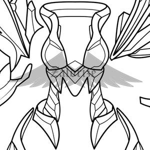 Dawnbringer Riven - Full Armor - Blueprint