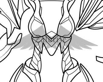 Dawnbringer Riven - Full Armor - Blueprint