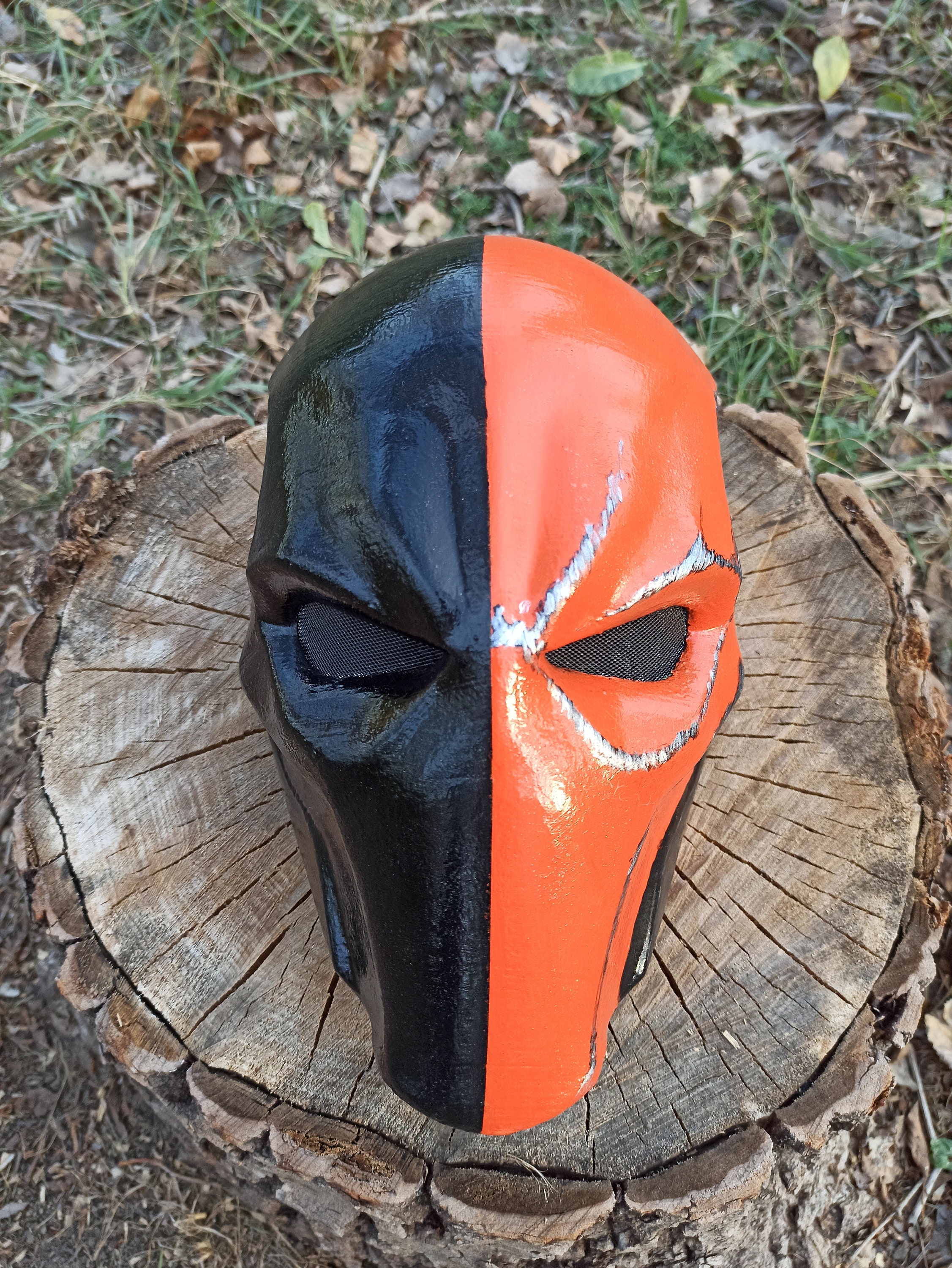 Deathstroke mask / Deathstroke Helmet / Deathstroke cosplay | Etsy