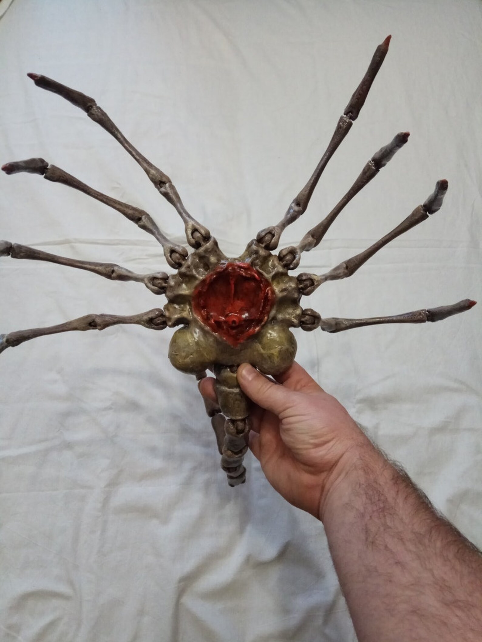 Facehugger real size / Face hugger alien cosplay replica Etsy