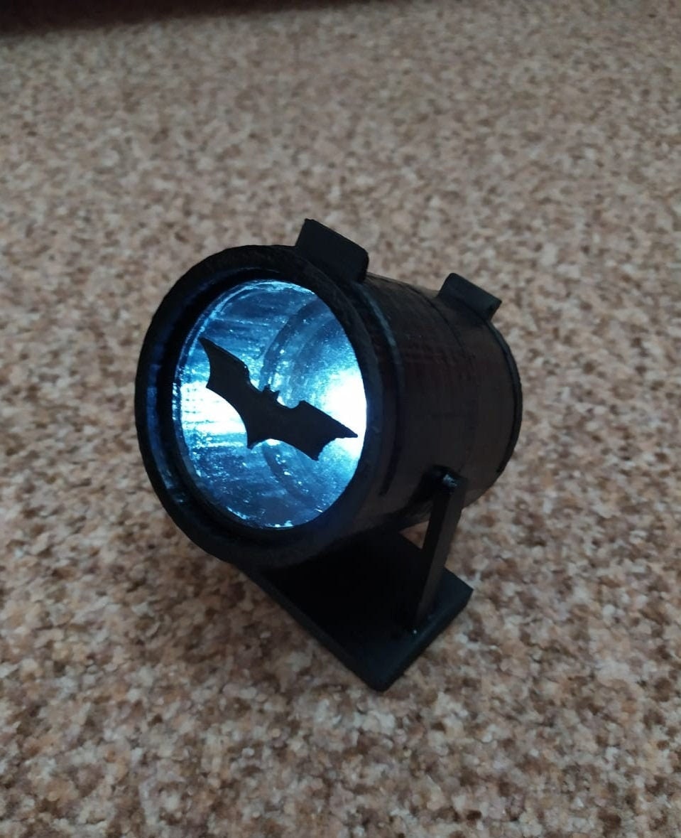 Batman signal Night Light lamp BatSignal Etsy