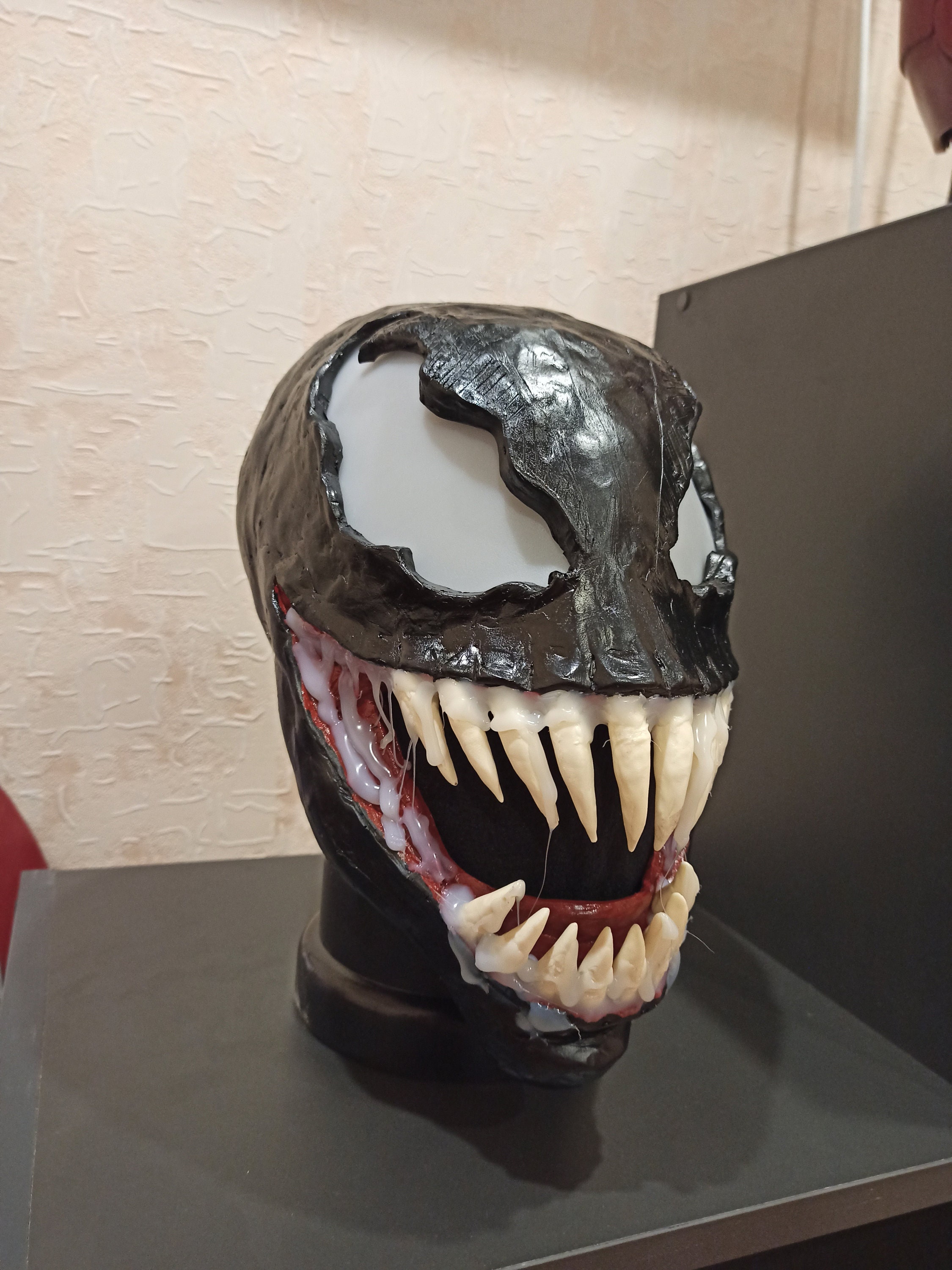 Venom mask / Venom helmet / Venom cosplay Etsy Venom mask / Venom helmet / Venom cosplay Etsy