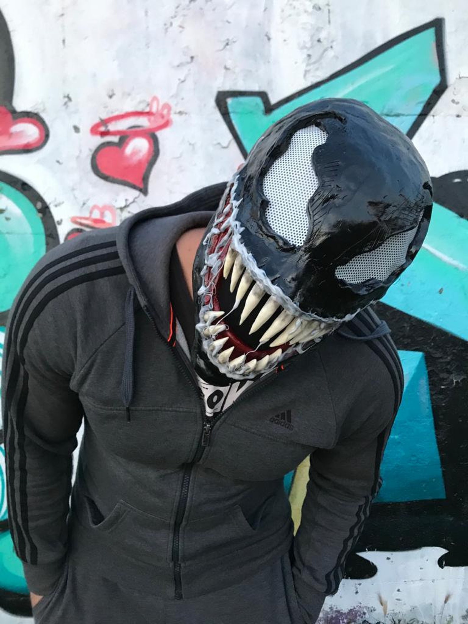 Venom mask / Venom helmet / Venom cosplay Etsy