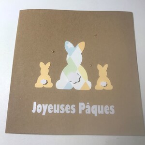 Carte joyeuses Pâques