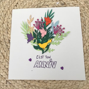 CARTE ANNIVERSAIRE