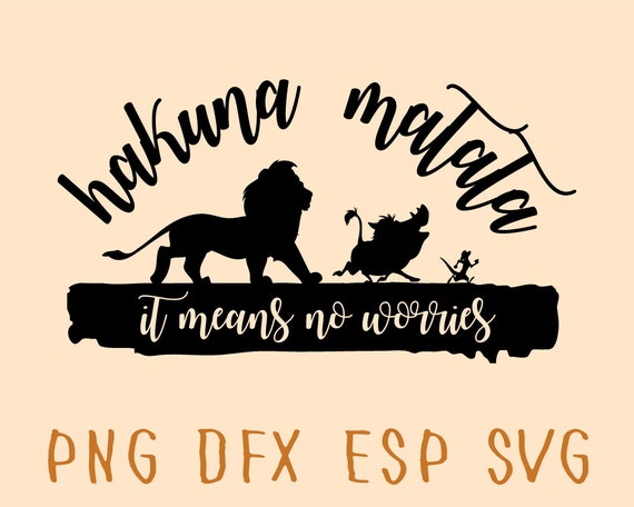 Free Lion King Quotes Svg SVG PNG EPS DXF File