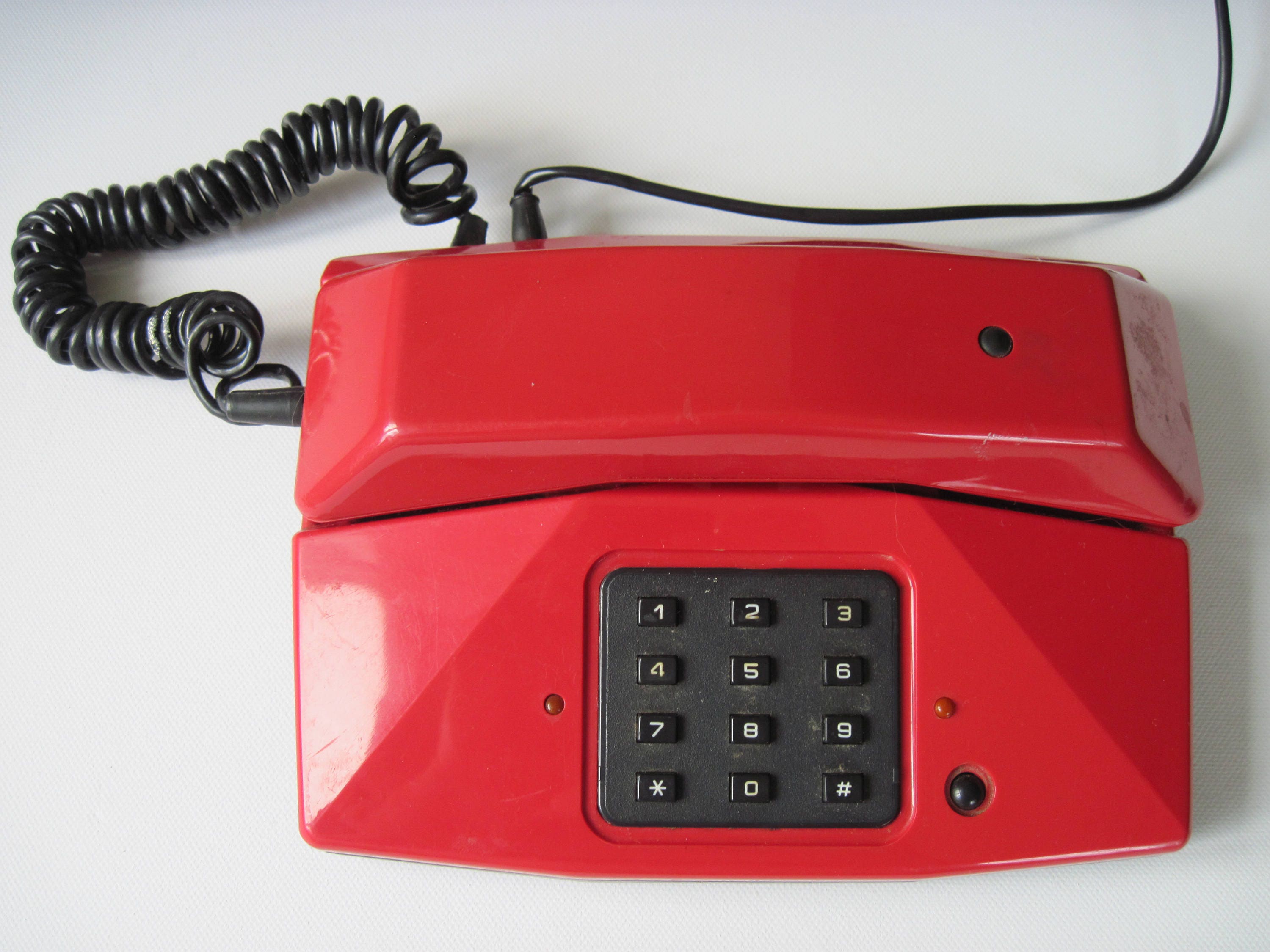Vintage 1980s Old Telephone office Phone Europe Vintage Made | Etsy