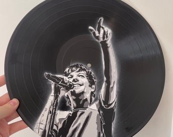 Louis Tomlinson Vinyl Record Art