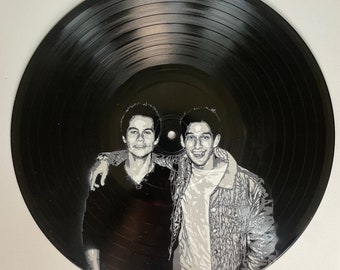 Dylan and Tyler Vinyl Record Art