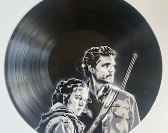 Joel and Ellie Show Vinyl Record Art